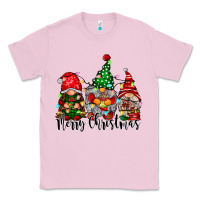 Bubblegum Pink merry christmas gnomes Classic Tee - CowhideDigitalArt