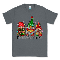 Charcoal Heather merry christmas gnomes Classic Tee - CowhideDigitalArt