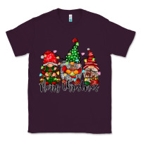 Plum merry christmas gnomes Classic Tee - CowhideDigitalArt