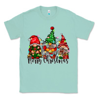 Seafoam merry christmas gnomes Classic Tee - CowhideDigitalArt