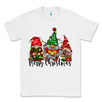 White merry christmas gnomes Classic Tee - CowhideDigitalArt