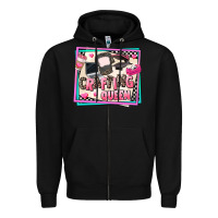 Black crafting queen Zipper Hoodie - AdoDesignShop
