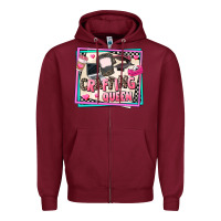 Burgundy crafting queen Zipper Hoodie - AdoDesignShop