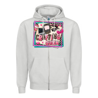 Dove Grey crafting queen Zipper Hoodie - AdoDesignShop