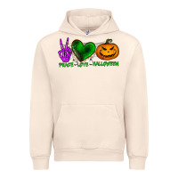Sandshell peace love halloween Urban Hoodie - BundleAndBundleShop