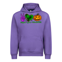 Tulip peace love halloween Urban Hoodie - BundleAndBundleShop
