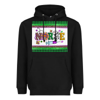 Black mardi gras nurse Heavyweight Hoodie - Artiststas