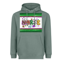 Sage mardi gras nurse Heavyweight Hoodie - Artiststas
