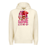 Sandshell love is in the air with gnomies Premium Hoodie - NancyCooperArtShop