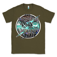 Army Green the thunder rolls and the lightnin strikes Classic Tee - SublimationCraftShop