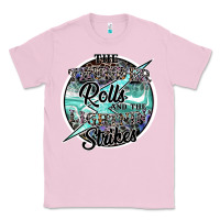Bubblegum Pink the thunder rolls and the lightnin strikes Classic Tee - SublimationCraftShop