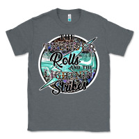 Charcoal Heather the thunder rolls and the lightnin strikes Classic Tee - SublimationCraftShop
