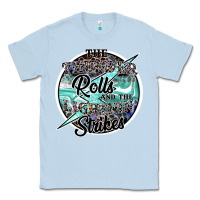 Dusty Blue the thunder rolls and the lightnin strikes Classic Tee - SublimationCraftShop