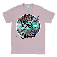 Lilac the thunder rolls and the lightnin strikes Classic Tee - SublimationCraftShop