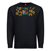 Black dead inside but caffeinated momlife Premium Sweatshirt - Jasminsmagicworld