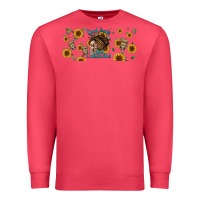 Cardinal dead inside but caffeinated momlife Premium Sweatshirt - Jasminsmagicworld