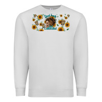 Dove Grey dead inside but caffeinated momlife Premium Sweatshirt - Jasminsmagicworld
