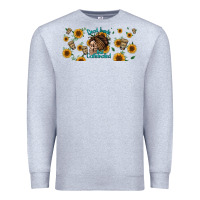 Heather Grey dead inside but caffeinated momlife Premium Sweatshirt - Jasminsmagicworld
