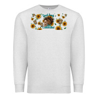 Oatmeal Heather dead inside but caffeinated momlife Premium Sweatshirt - Jasminsmagicworld