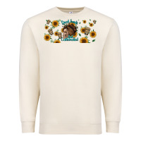 Sandshell dead inside but caffeinated momlife Premium Sweatshirt - Jasminsmagicworld