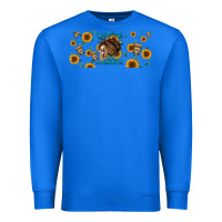 True Royal dead inside but caffeinated momlife Premium Sweatshirt - Jasminsmagicworld