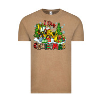 Vintage Coffee i dig christmas Vintage Tee - Zillion Design Studio