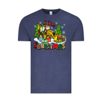 Vintage Denim i dig christmas Vintage Tee - Zillion Design Studio
