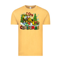 Vintage Mustard i dig christmas Vintage Tee - Zillion Design Studio