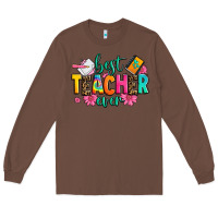Chestnut best teacher ever Long Sleeve Tee - Zillion Design Studio