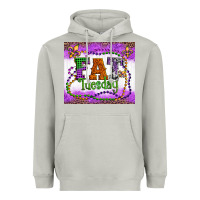 Moon Dust fat tuesday fleur de lis and mardi gras beads Heavyweight Hoodie - Artiststas