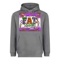 Storm fat tuesday fleur de lis and mardi gras beads Heavyweight Hoodie - Artiststas