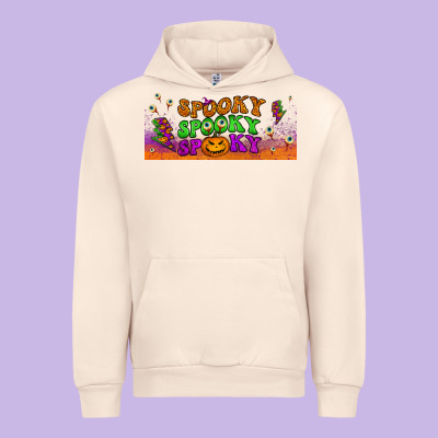 Spooky  Libbey Glass Urban Hoodie Designed By Bundleandbundleshop