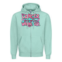 Seafoam cancer pick up the wrong girl Zipper Hoodie - AdoDesignShop