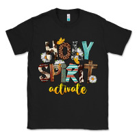 Black Holy Spirit Activate Classic Tee - FaDigitalArtStudio