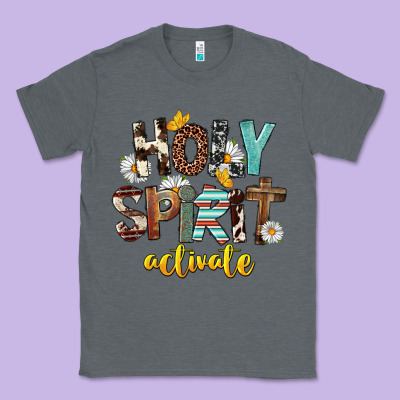 Holy Spirit Activate Classic Tee Designed By Fadigitalartstudio