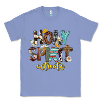 Colony Blue Holy Spirit Activate Classic Tee - FaDigitalArtStudio