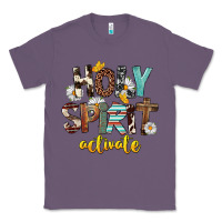 Lavender Holy Spirit Activate Classic Tee - FaDigitalArtStudio