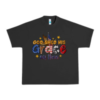 Pigment Black god shed his grace on thee Urban Heavy Tee - texasbilliewilder