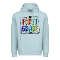 Blue Mist 1st grade vibes Premium Hoodie - MaliasSmallBusiness
