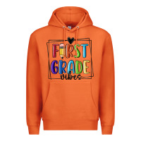 Carrot 1st grade vibes Premium Hoodie - MaliasSmallBusiness