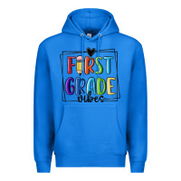True Royal 1st grade vibes Premium Hoodie - MaliasSmallBusiness