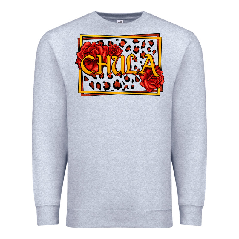 Spanish Chula With Roses Premium Sweatshirt by Jasminsmagicworld | Teevron