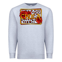 Heather Grey Spanish chula with roses Premium Sweatshirt - Jasminsmagicworld