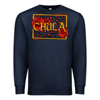 Navy Spanish chula with roses Premium Sweatshirt - Jasminsmagicworld