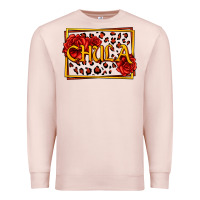 Pale Pink Spanish chula with roses Premium Sweatshirt - Jasminsmagicworld