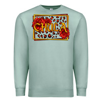 Seafoam Spanish chula with roses Premium Sweatshirt - Jasminsmagicworld
