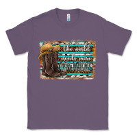Lavender the world needs more cowgirls Classic Tee - SublimationCraftShop