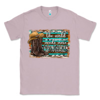 Lilac the world needs more cowgirls Classic Tee - SublimationCraftShop
