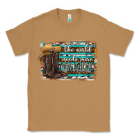 Toasted Coconut the world needs more cowgirls Classic Tee - SublimationCraftShop