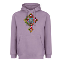 Christmas Cross Heavyweight Hoodie | Teevron